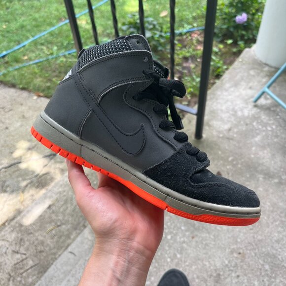 Nike Dunk High Pro Prm Shield Black - 684805-001 - Size 6.5 (worn once) - Picture 3 of 6